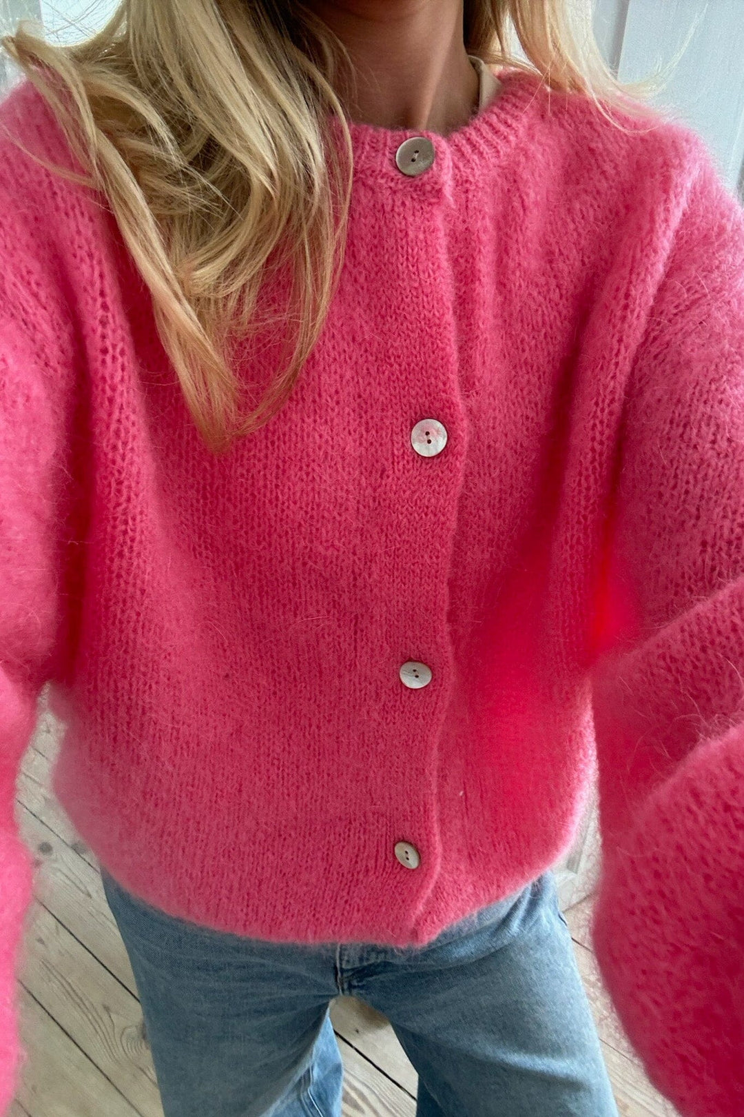Forudbestilling - BYIC - Idaic Cardigan - pink Pink Cardigans
