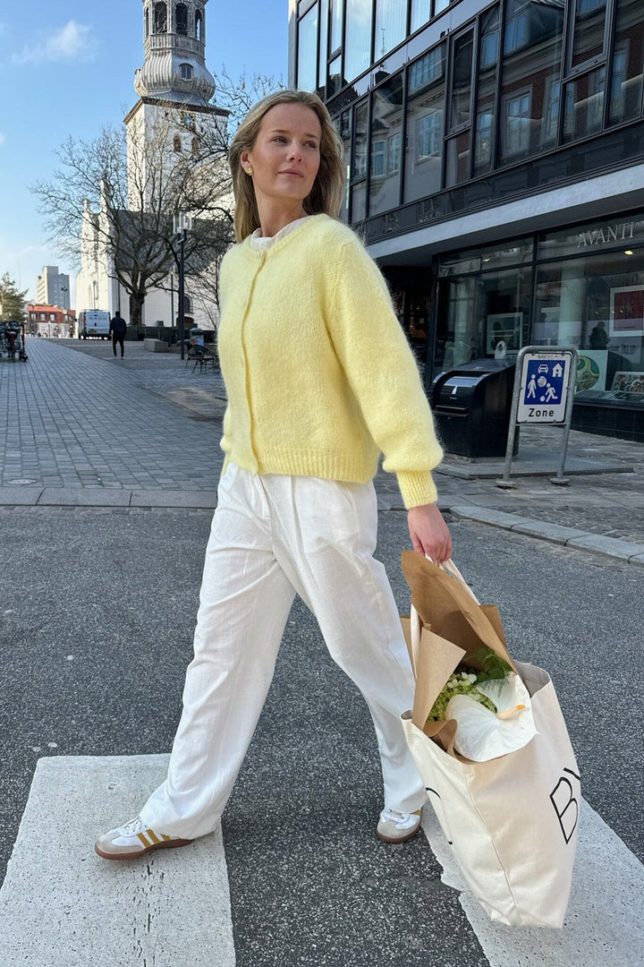 Forudbestilling - BYIC - Idaic Cardigan - yellow Yellow Cardigans