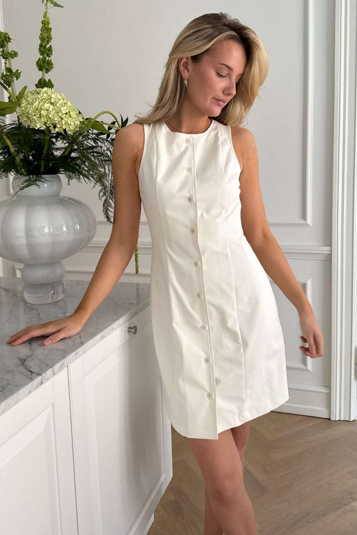 BYIC - Mayic Dress A23804 - White