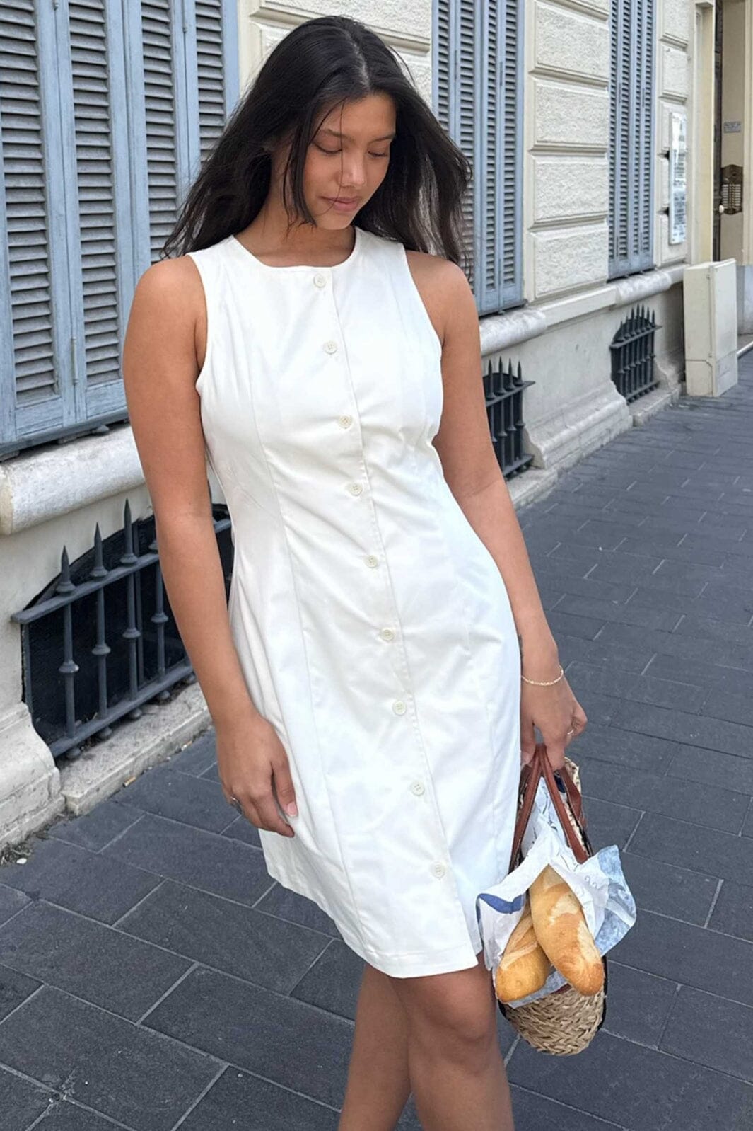 BYIC - Mayic Dress A23804 - White