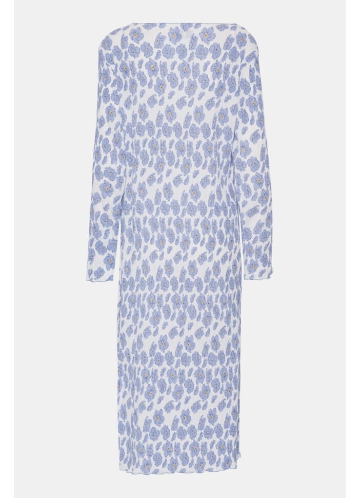 Forudbestilling - BYIC - Odaic Dress - bdf Blue Dazzling Flower Kjoler