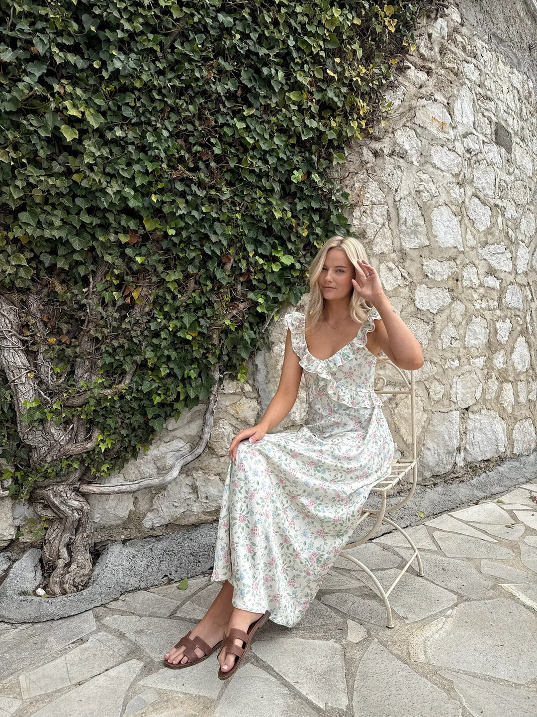 Forudbestilling - BYIC x Molly&My - Melbaic Dress A23117 - Romantic Bloom Kjoler