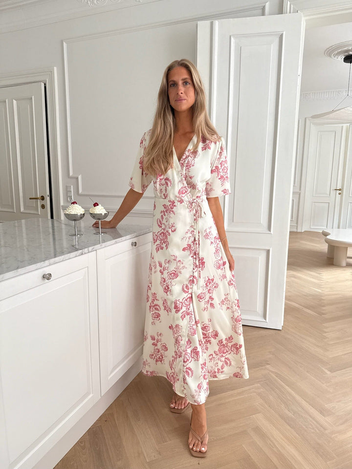 Forudbestilling - BYIC x Molly&My - Yrsaic Maxi Dress A23849 - Vintage Rose Kjoler