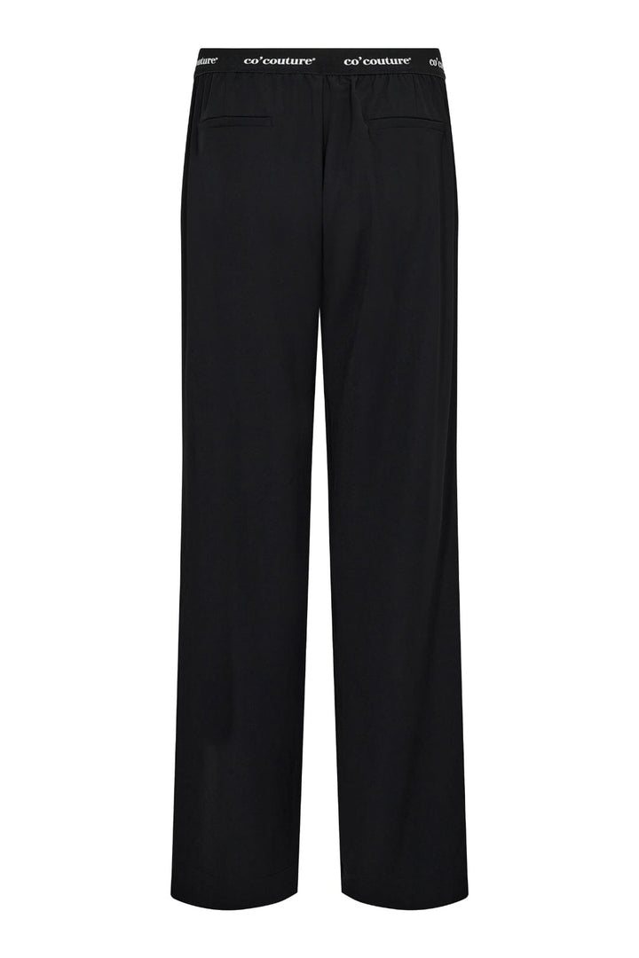 Forudbestilling - Co´couture - Aminacc Logo Pant - 96 Black Bukser