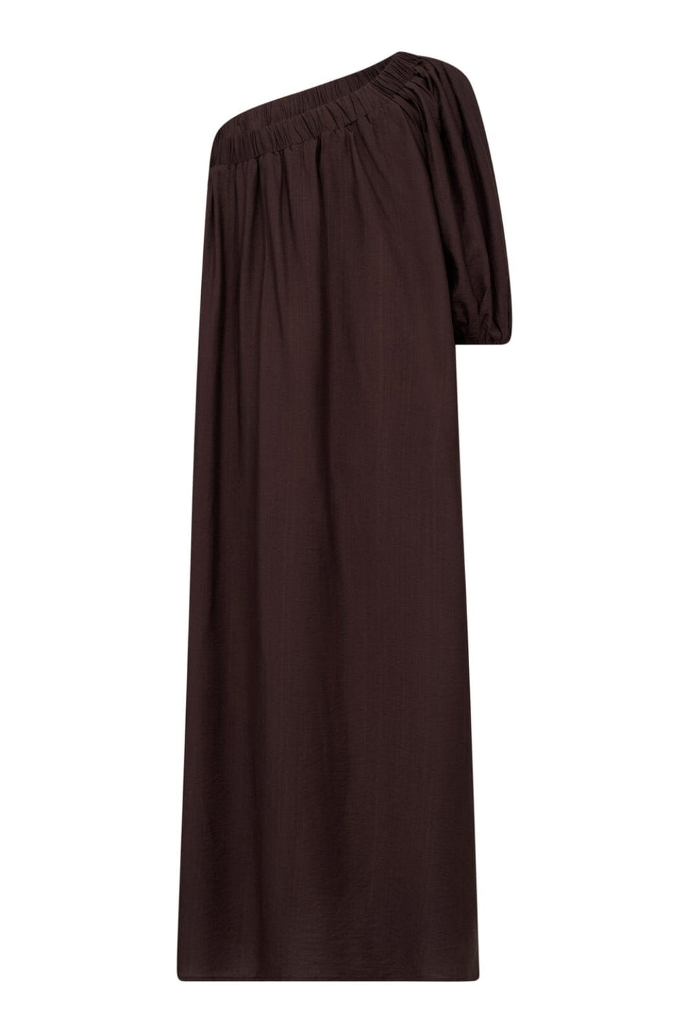 Co´Couture - Heracc Asym Puff Dress 36314 - 83 - Mocca