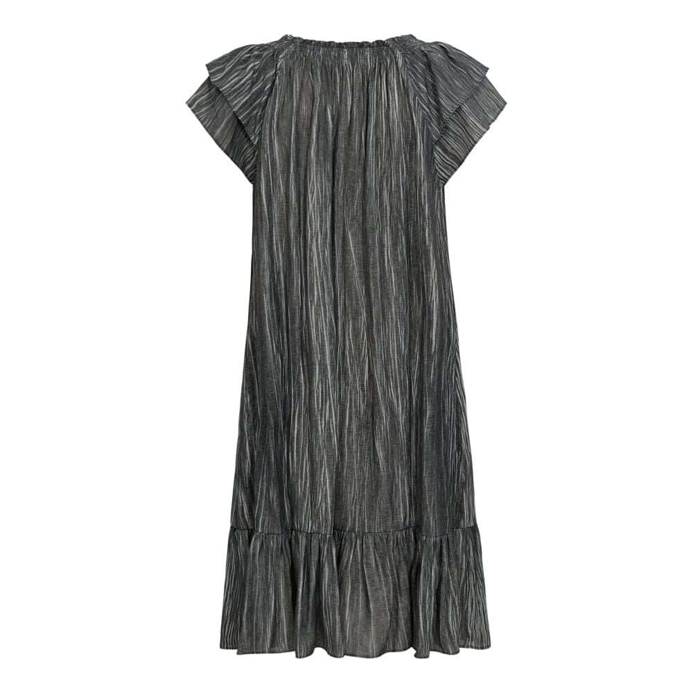 Forudbestilling - Co´couture - Sunrisecc Crop Soft Dye Dress 36351 - 94 Antracit Kjoler