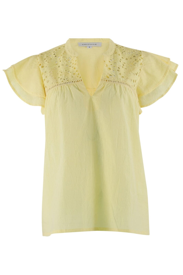 Continue - Christel Solid 14923 - 101 - Light Yellow