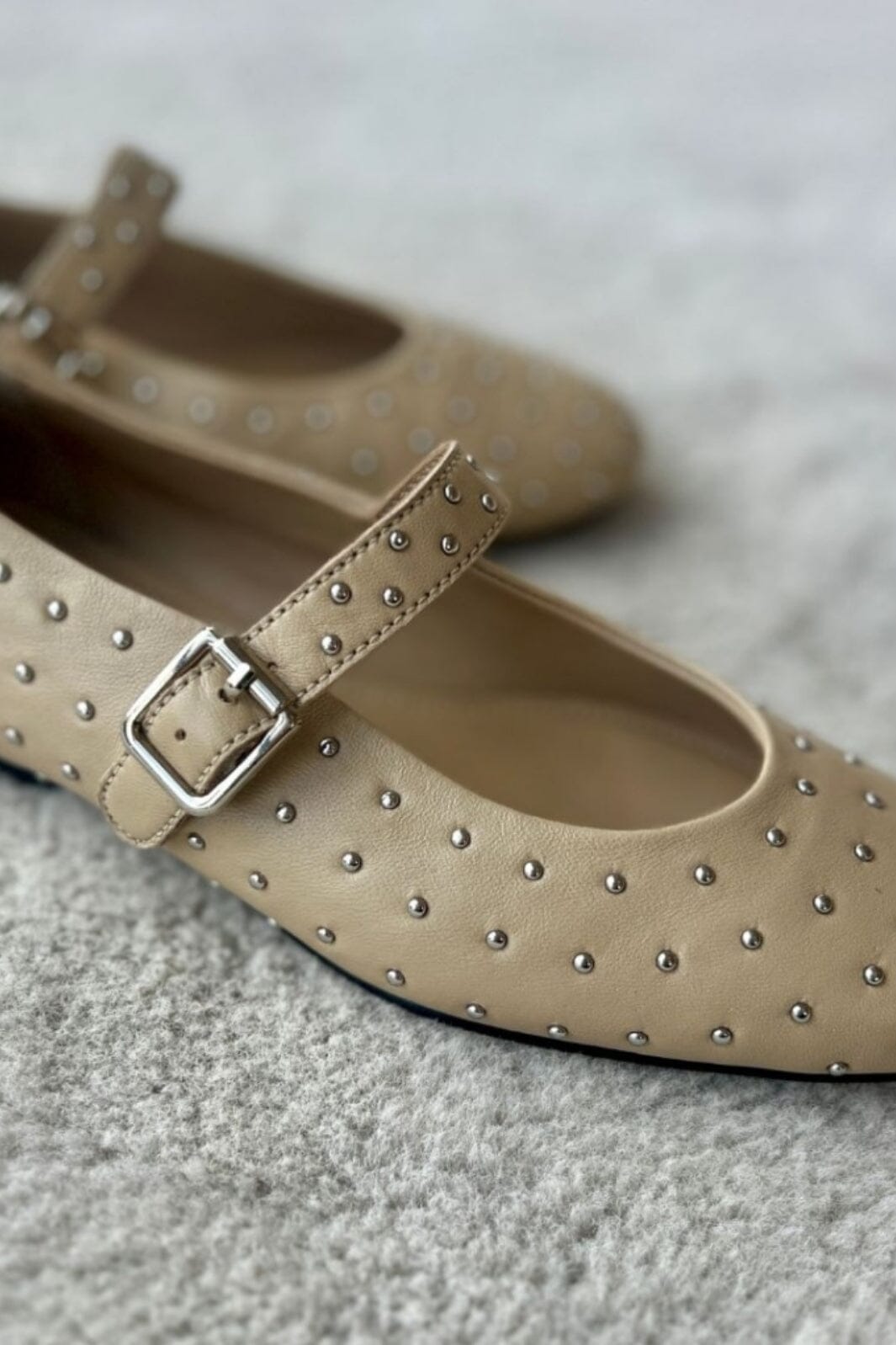 Forudbestilling - Copenhagen Shoes - Forever Love CS8518 - 0002 Beige Ballerinaer