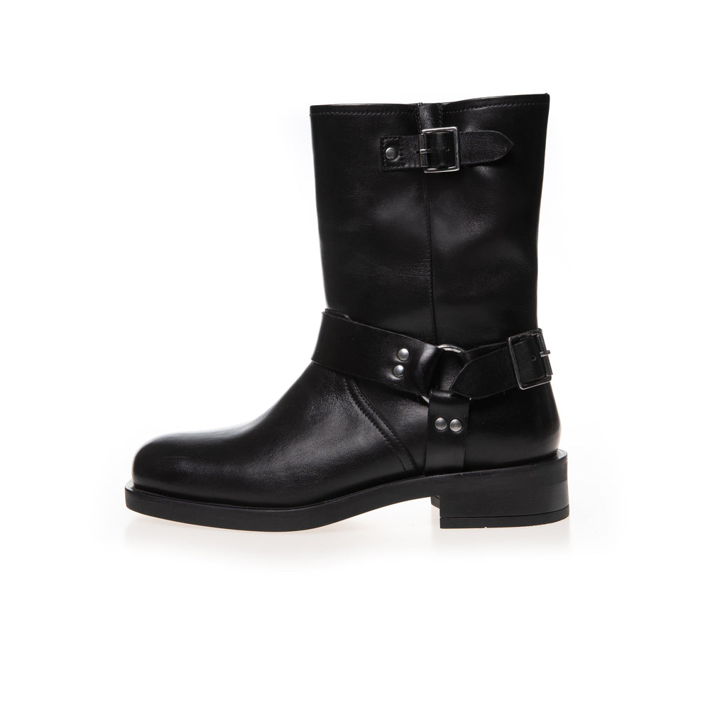 Forudbestilling - Copenhagen Shoes - Heartbeat - 0001 Black Støvler
