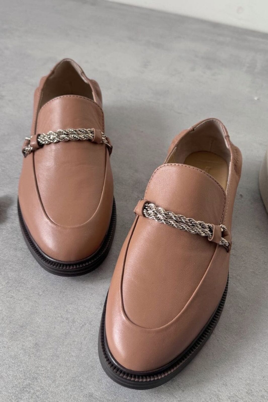 Forudbestilling - Copenhagen Shoes - Love And Walk - 0133 Cappuccino Loafers