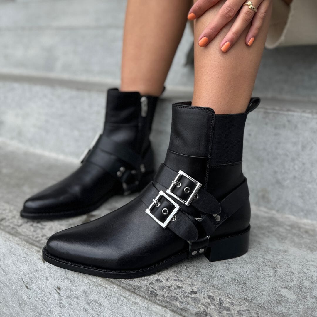 Forudbestilling - Copenhagen Shoes - Make Me Fly - 0001 Black Støvler