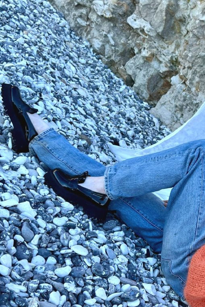 Forudbestilling - Copenhagen Shoes - Make Waves Patent - 2232 Black/Patent (August/September) Sko