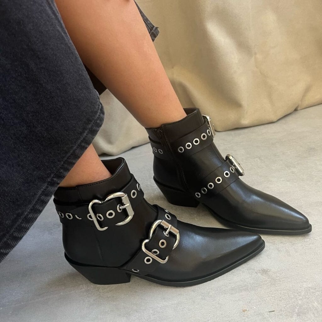 Forudbestilling - Copenhagen Shoes - Move For More - 0001 Black Støvler