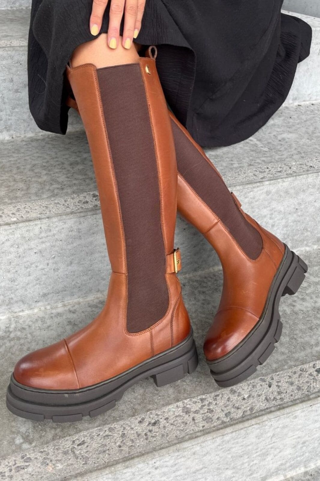 Forudbestilling - Copenhagen Shoes - The Follow Boot 1 - 0241 Cognac Støvler