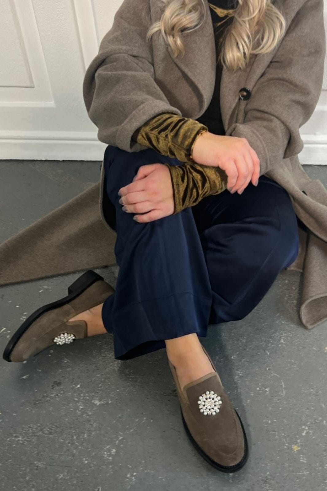 Forudbestilling - Copenhagen Shoes - The Shine Loafer Suede - 025 Tabacco (Dodo) Loafers