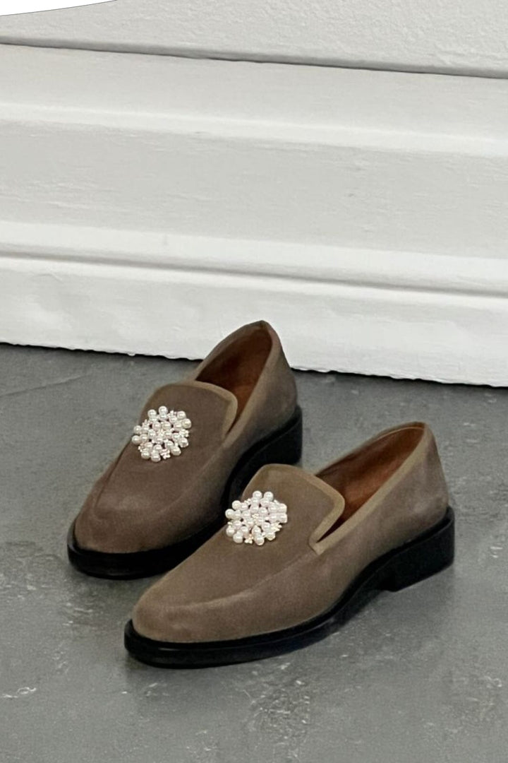 Forudbestilling - Copenhagen Shoes - The Shine Loafer Suede - 025 Tabacco (Dodo) Loafers