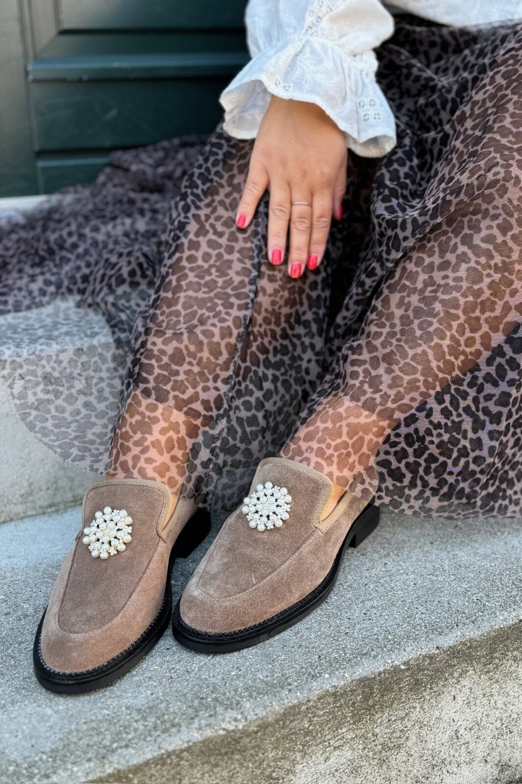 Forudbestilling - Copenhagen Shoes - The Shine Loafer Suede - 025 Tabacco (Dodo) Loafers