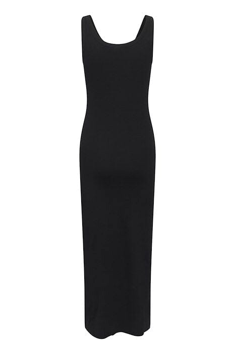 Forudbestilling - Gestuz - DrewGZ sl logo dress - Black Kjoler