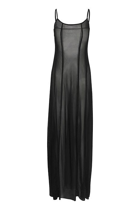 Forudbestilling - Gestuz - MessiGZ maxi dress - Black Kjoler