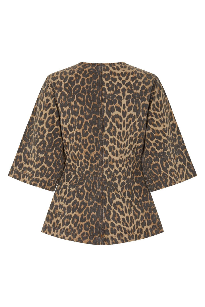 Forudbestilling - Global Funk - Lila-G 73240296 - P35 - Leopard Mist Skjorter