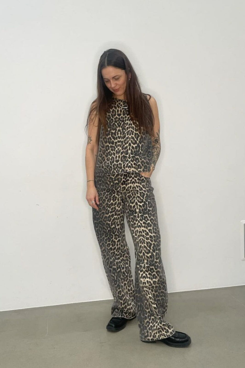 Forudbestilling - Global Funk - Rhine-G - P35 Leopard Mist Skjorter