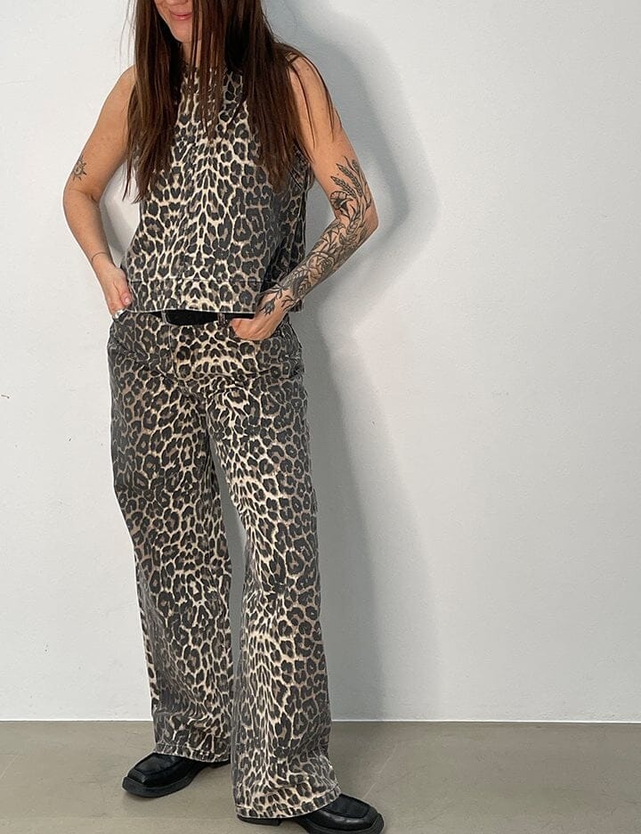 Forudbestilling - Global Funk - Rhine-G - P35 Leopard Mist Skjorter