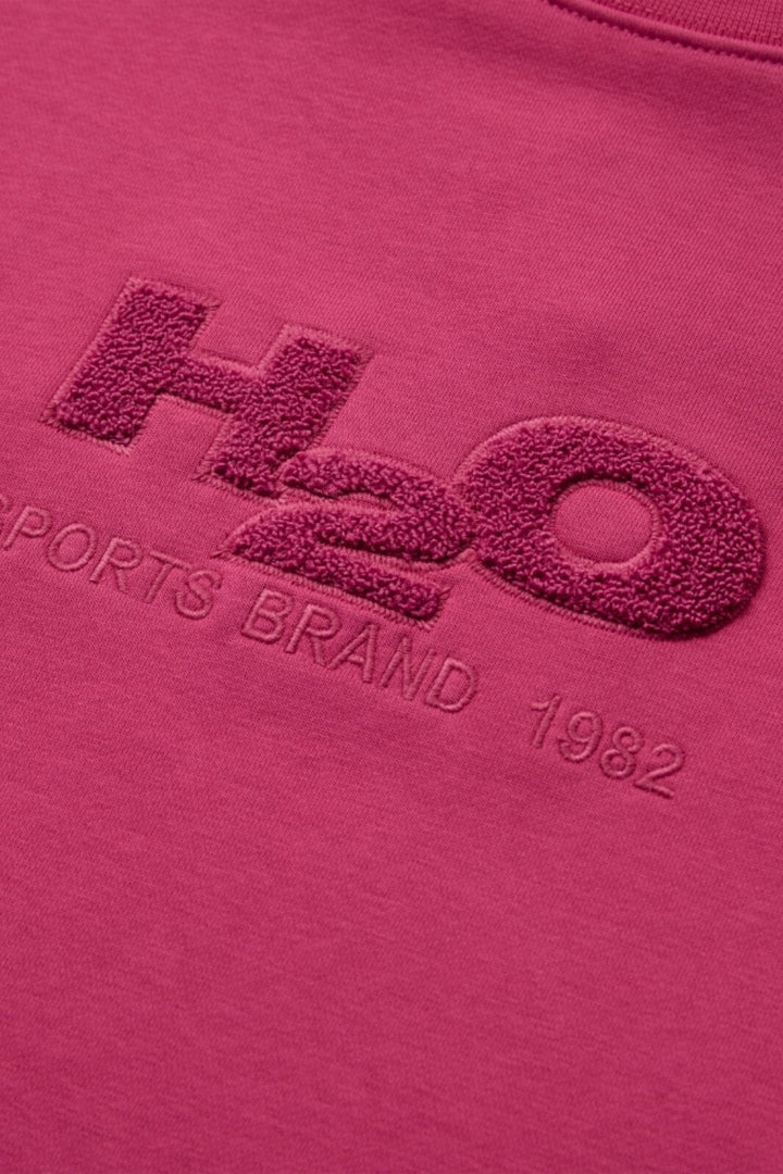 H2O - Logo Sweat O'Neck 100955-S - 2071 - Wild Pink