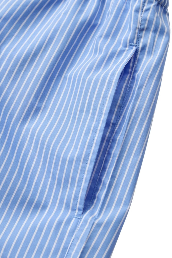H2O - Rønne Essential Pajamas Shorts 100165-2 - 7044 - Sky Blue/White