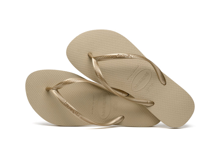 Forudbestilling - Havaianas - Slim - SandGrey/LightGolden Badesandaler