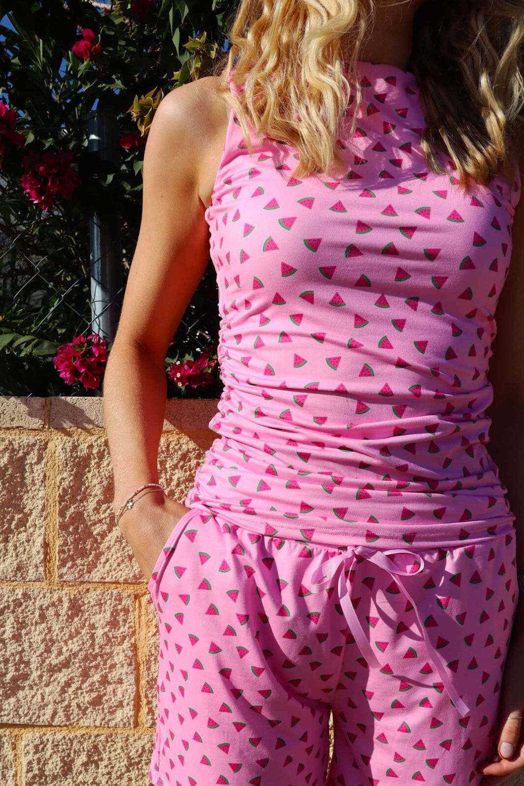 Liberte - Alma-Turn-Top 9580 - Pink Watermelon