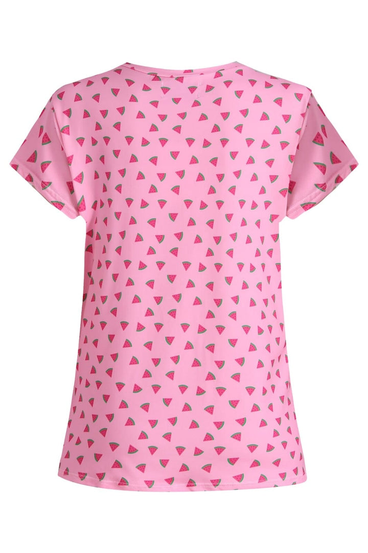 Liberte - Alma-U-Tshirt 9581 - Pink Watermelon