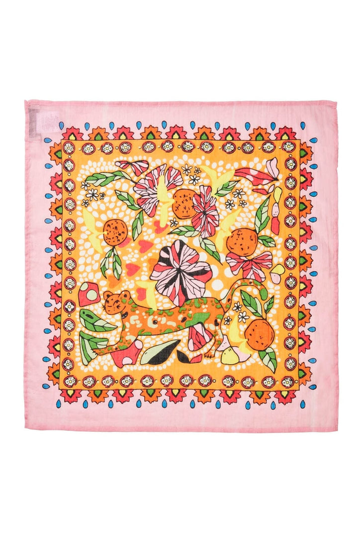 Forudbestilling - Lollys Laundry - Bellatrixll Scarf70044-00012 - 51 Pink Tørklæder