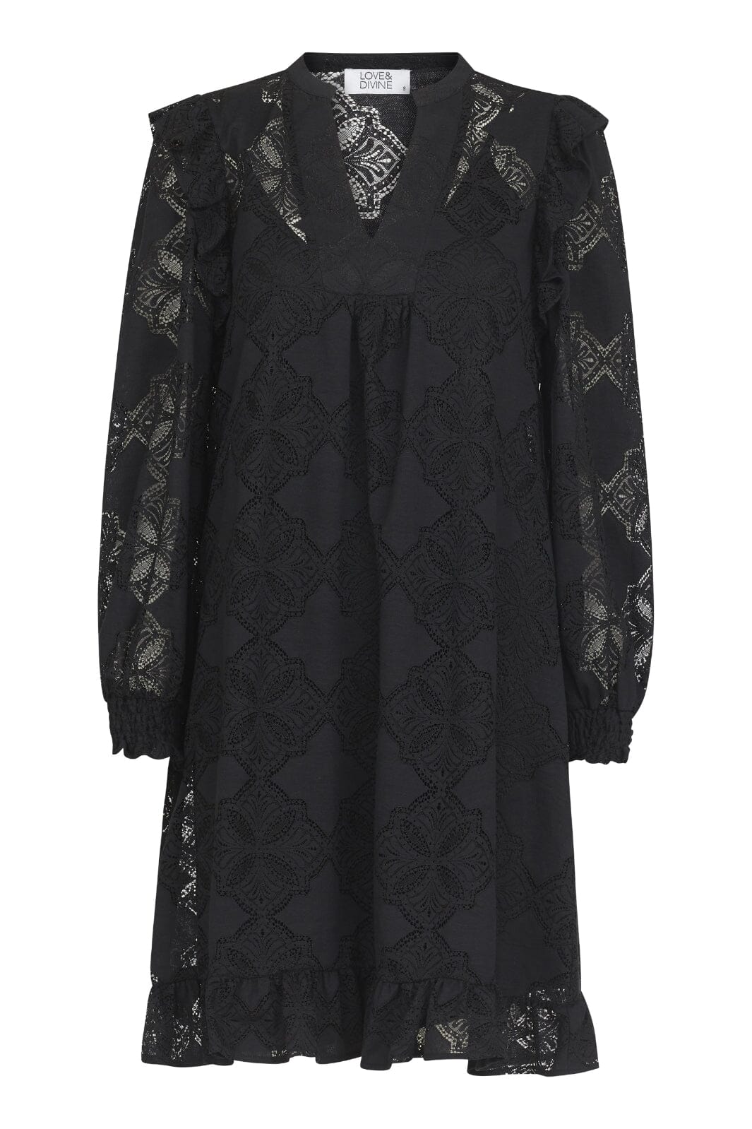 Forudbestilling - Love & Divine - Love1235 18080 - 116 Black Lace Kjoler