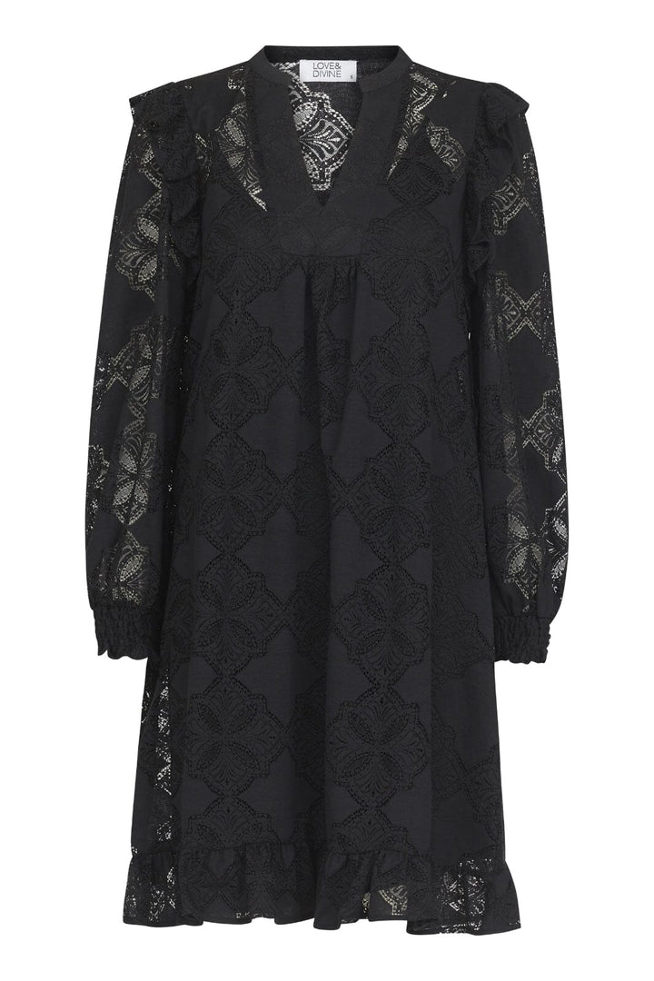 Forudbestilling - Love & Divine - Love1235 18080 - 116 Black Lace Kjoler