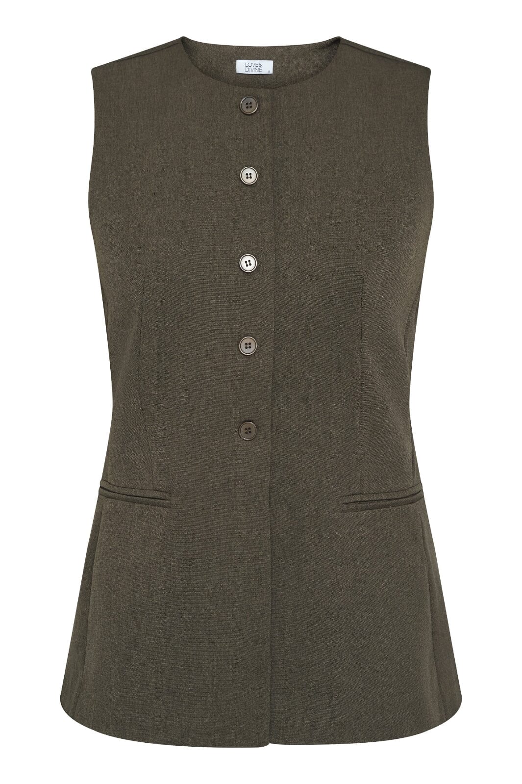 Forudbestilling - Love & Divine - Love1343 18770 - 201 - Brown Mel. Veste