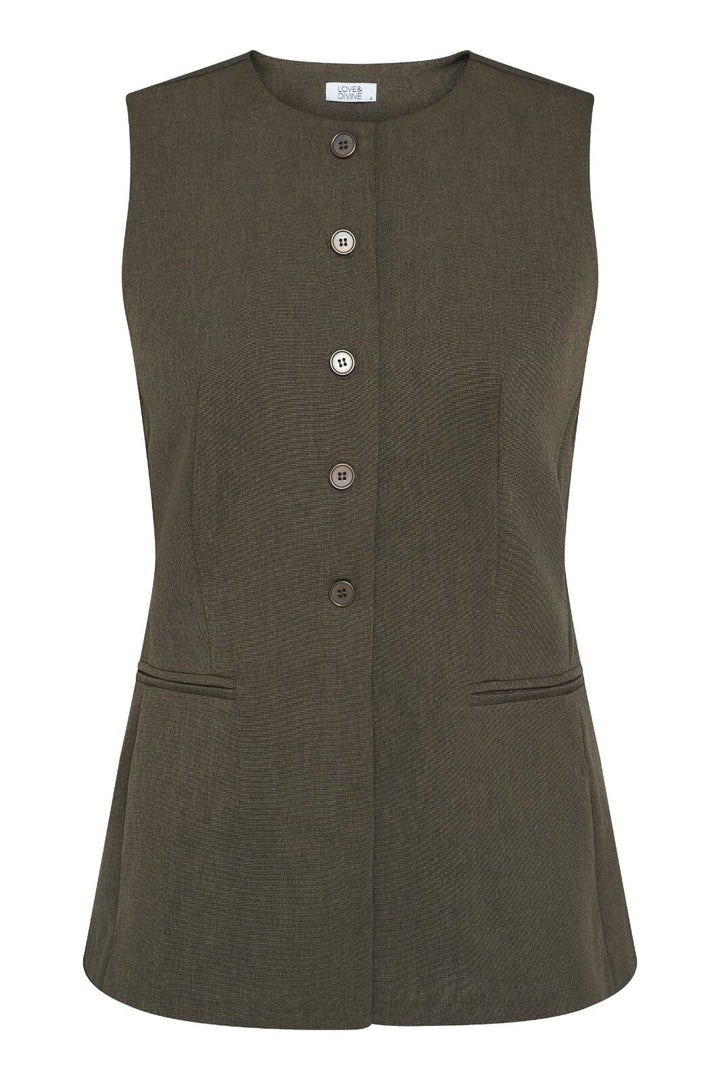 Forudbestilling - Love & Divine - Love1343 18770 - 201 - Brown Mel. Veste