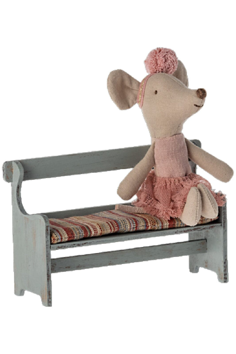 Forudbestilling - Maileg - Bænk, Mus Jul