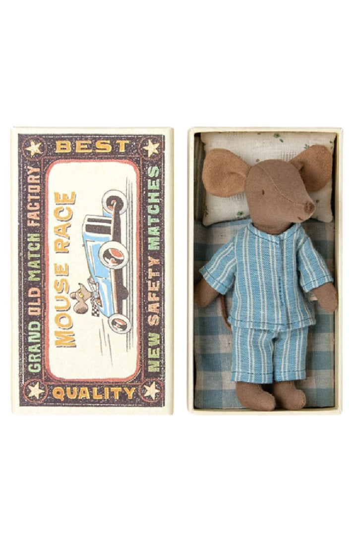 Forudbestilling - Maileg - Big Brother Mouse In Matchbox Jul