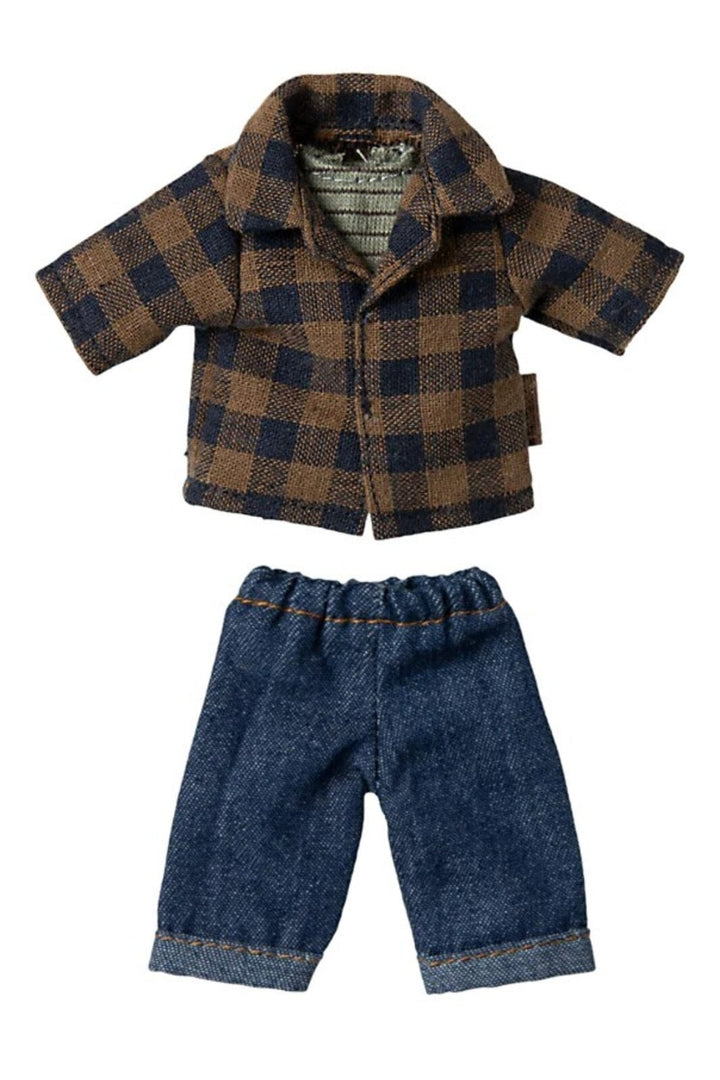 Maileg - Far Mus - Lysebrun - Mum/Dad Mouse