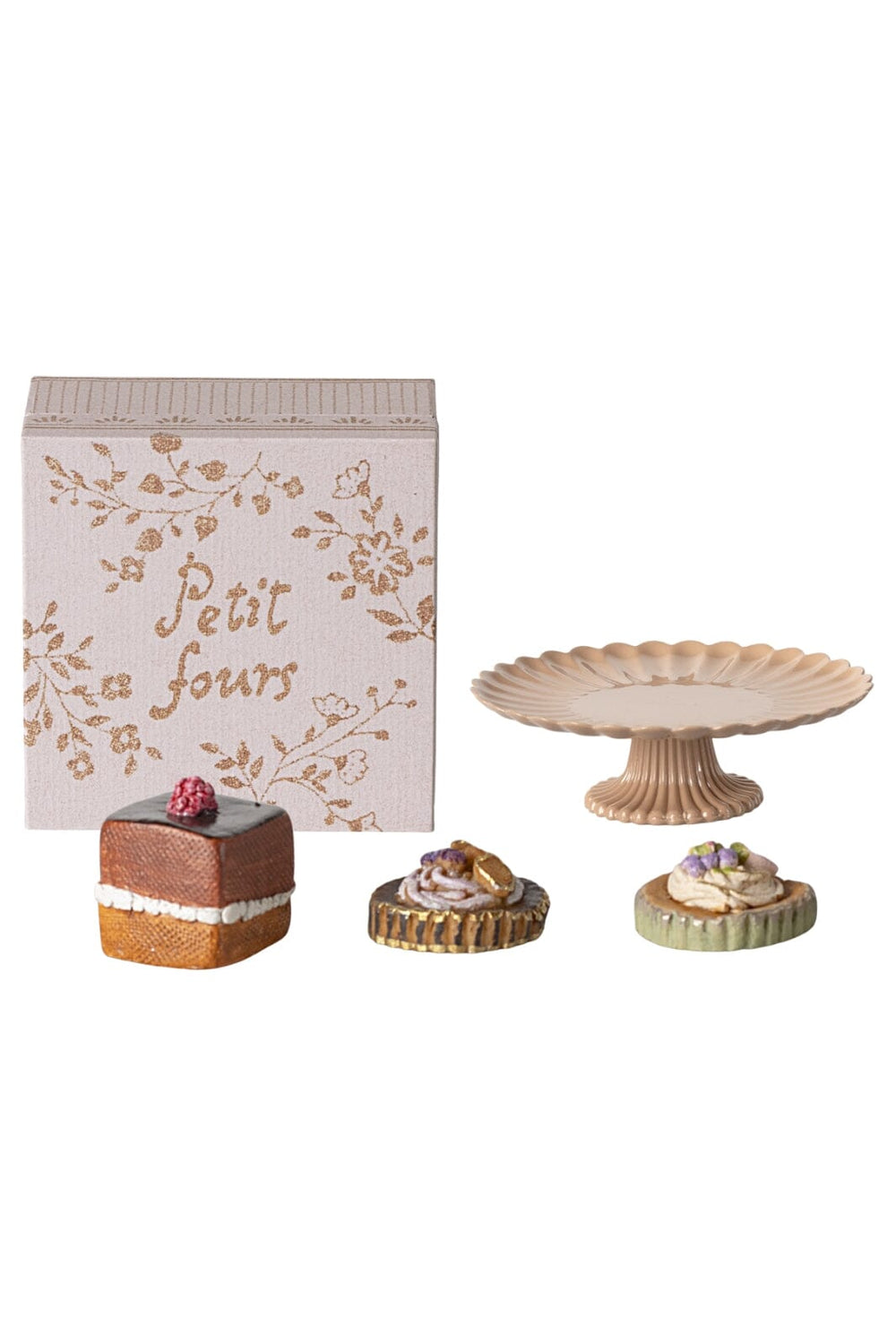 Forudbestilling - Maileg - Kager Og Kagefad, Mini Legetøj