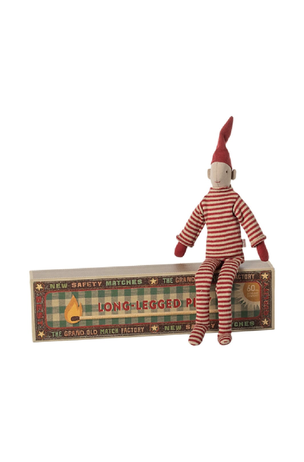 Forudbestilling - Maileg - Langbenet Nisse I Tændstikæske, Lille Jul