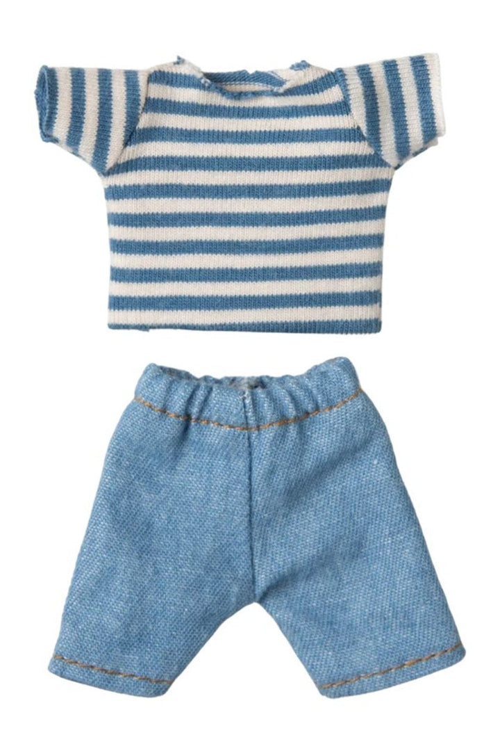 Maileg - Louimax, Mus, Storebror - Bigsister/Brother