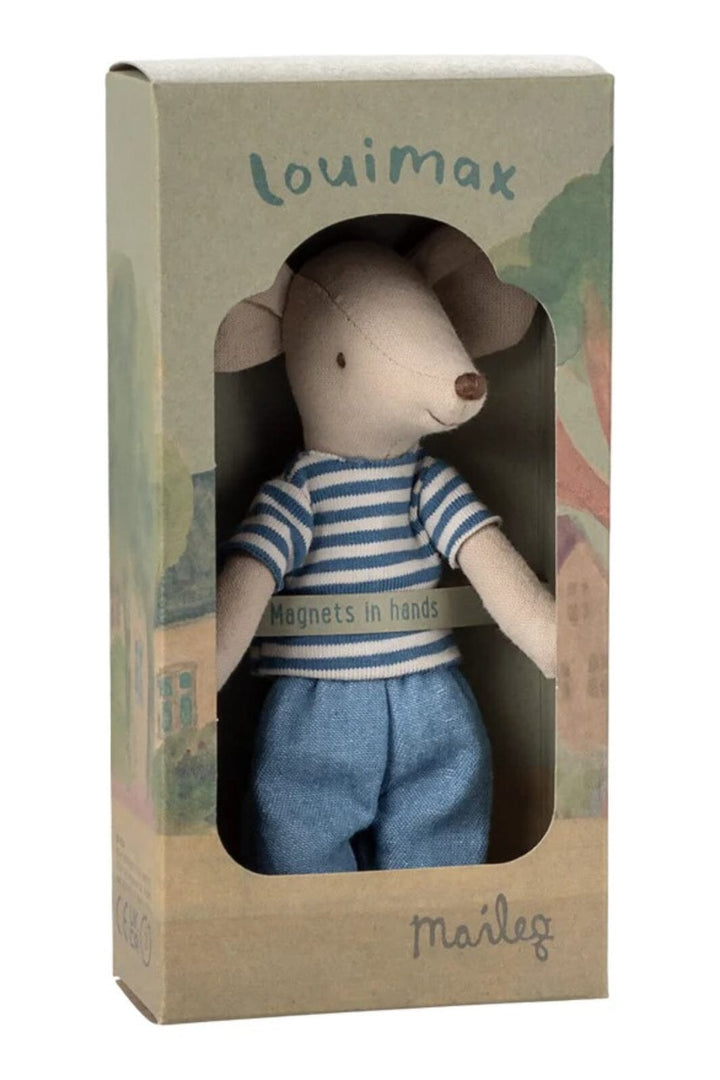 Maileg - Louimax, Mus, Storebror - Bigsister/Brother