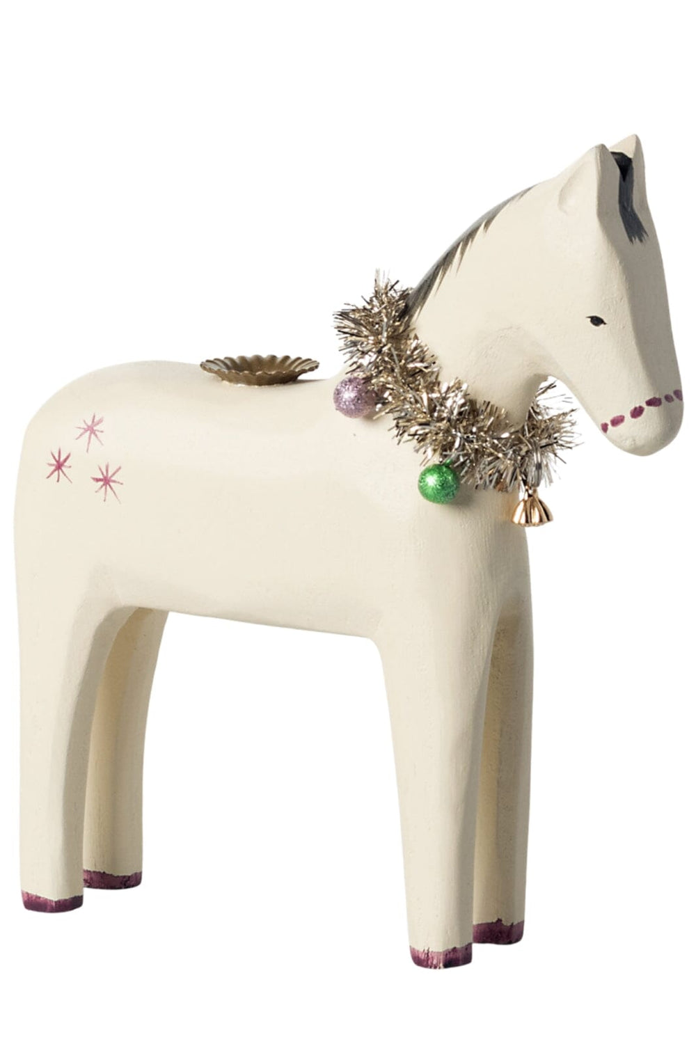 Forudbestilling - Maileg - Lysestage, Hest, Træ, Lille Jul