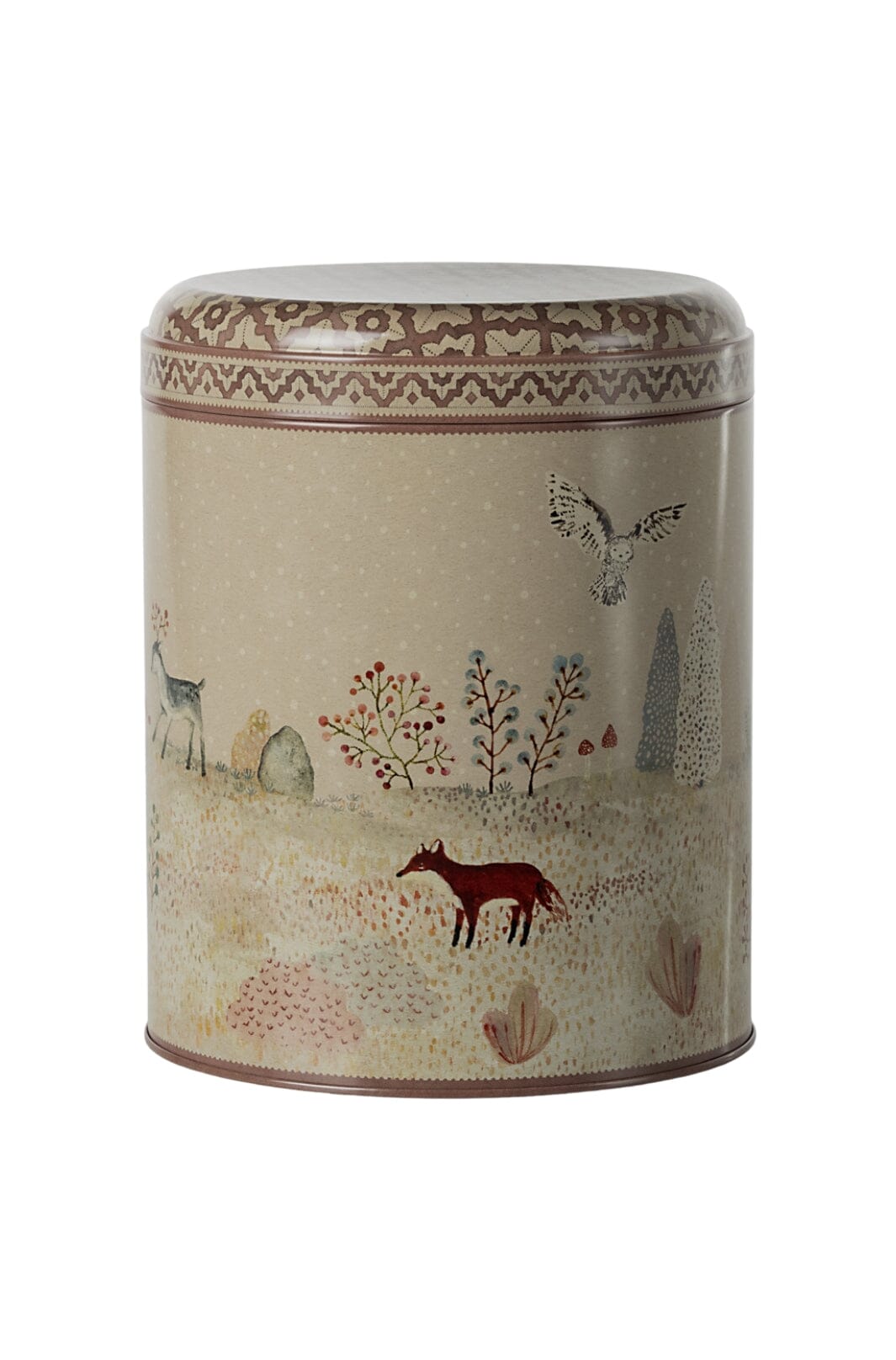 Forudbestilling - Maileg - Metaldåser, Winter Wonderland - Sæt M. 2 Stk Jul