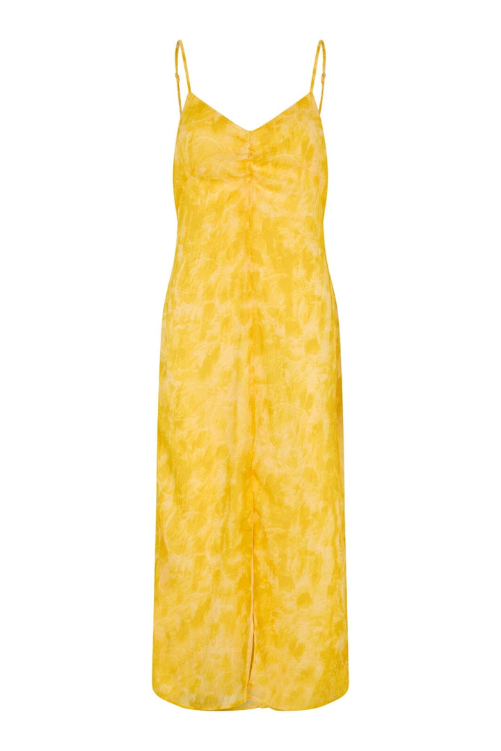 Modström - Napthalimd Print Strap Dress 58479 - 11514 - Sunflower