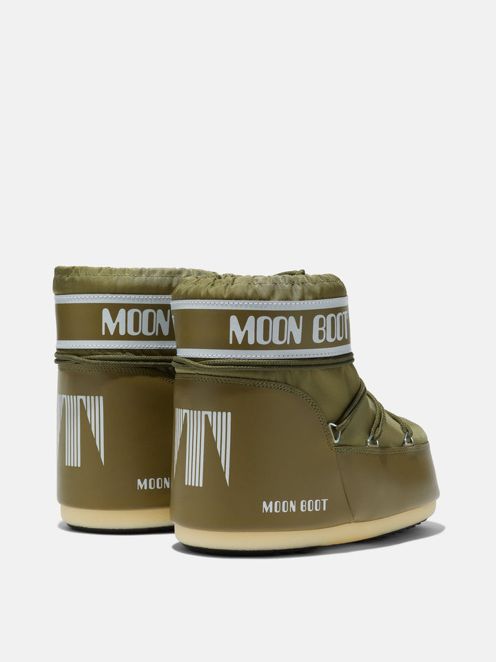 Forudbestilling - Moon Boot - Icon Low Khaki Nylon - 007 Khaki Støvler