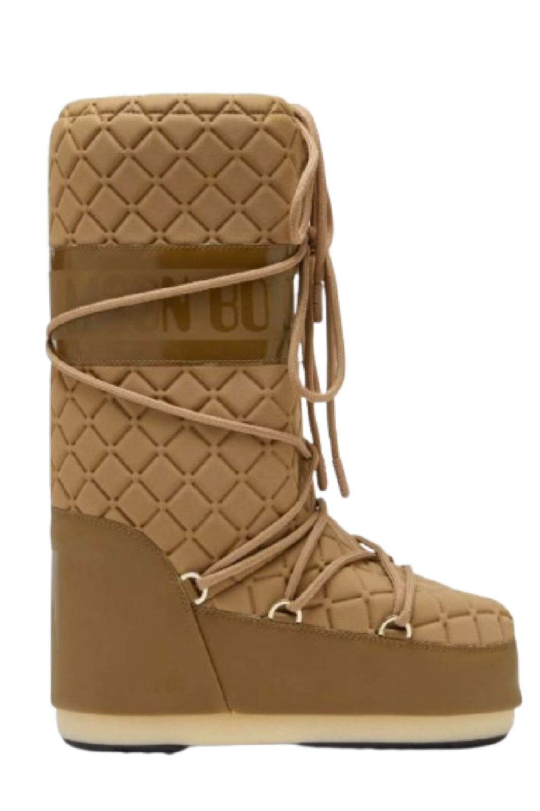 Forudbestilling - Moon Boot - Mb Icon Quilt - M013 Caramel Støvler