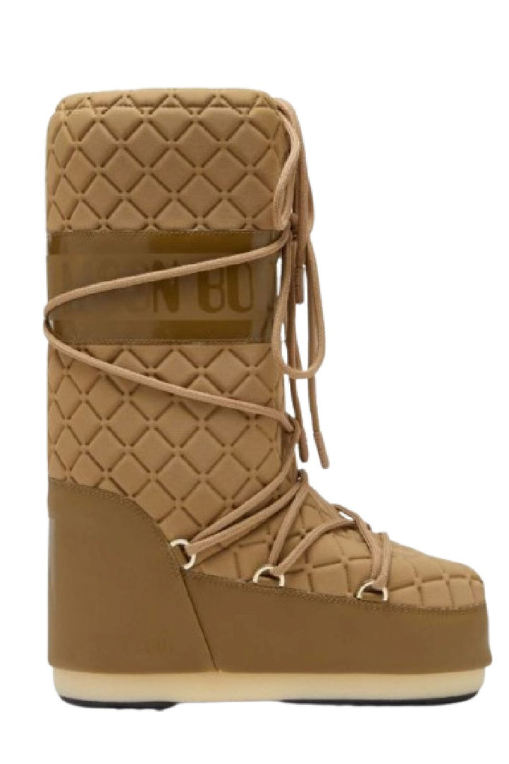 Forudbestilling - Moon Boot - Mb Icon Quilt - M013 Caramel Støvler