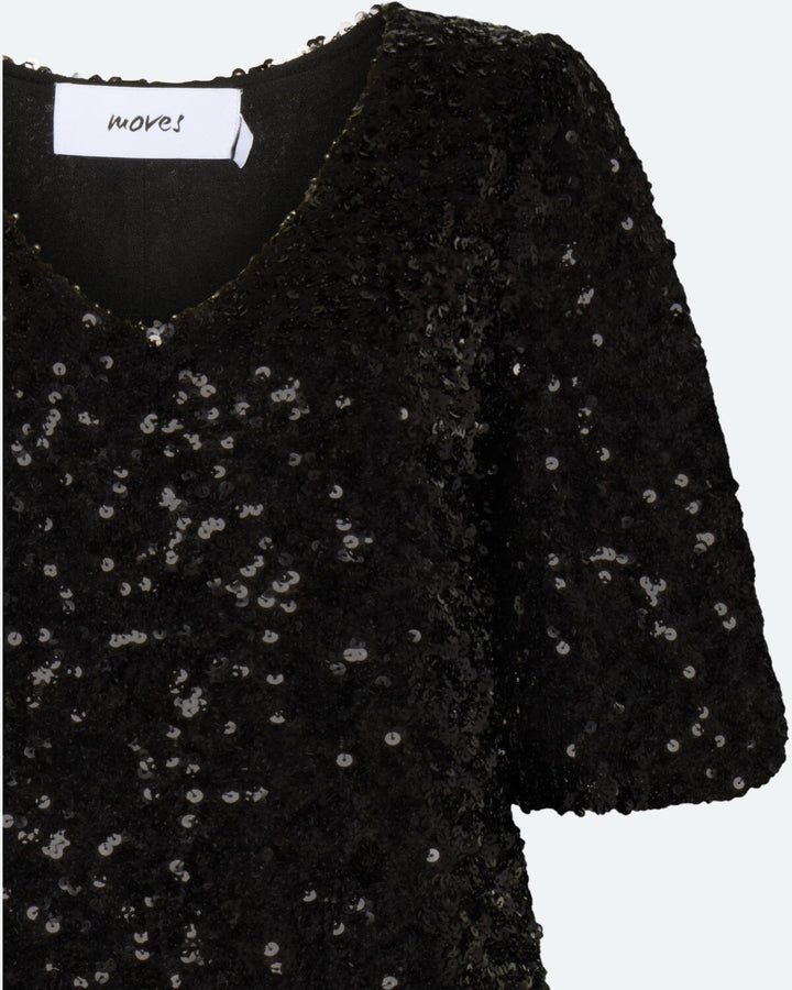 Forudbestilling - Moves - Manalina 3905 - 999 Black Kjoler